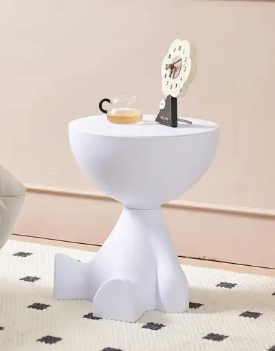 Modern Round Side Table Small Coffee Table, View more