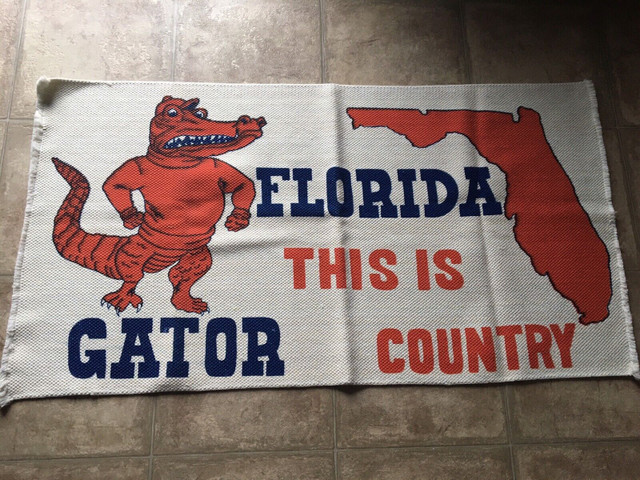 Florida state gator country football rug tapestry in Arts & Collectibles in Gatineau