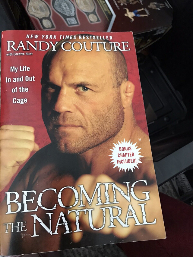Randy Couture soft cover book in Textbooks in Barrie