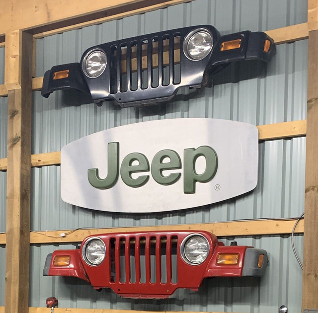 Jeep Grills wall hangers, man cave, garage art  in Arts & Collectibles in Woodstock - Image 2