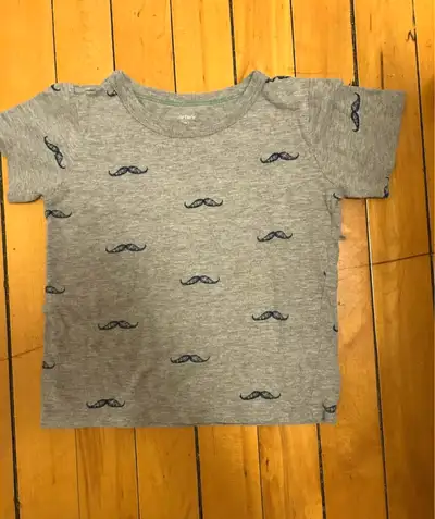 boys moustache shirt , View more