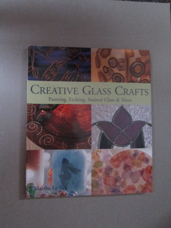 book #3 - Creative Glass Crafts in Textbooks in Peterborough