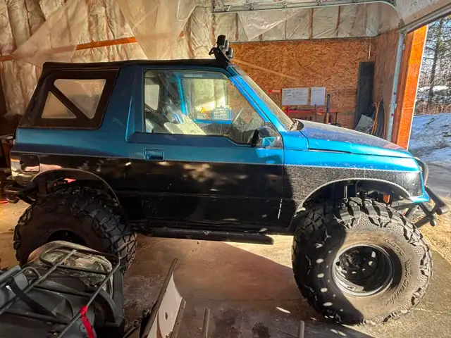 Lifted Suzuki Sidekick on 38 inch Tires in Cars & Trucks in St. Albert - Image 3