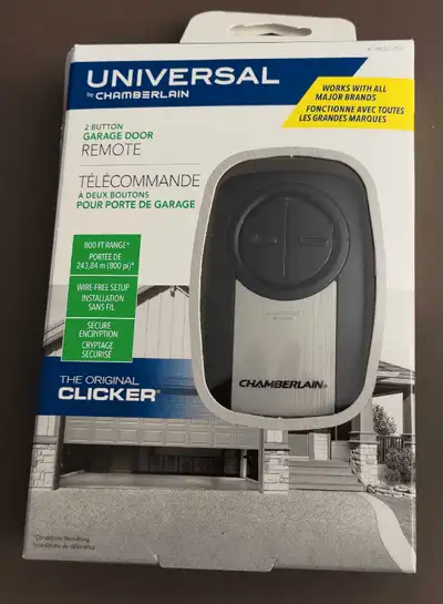 New Chamberlain Garage Door Remote Control, View more