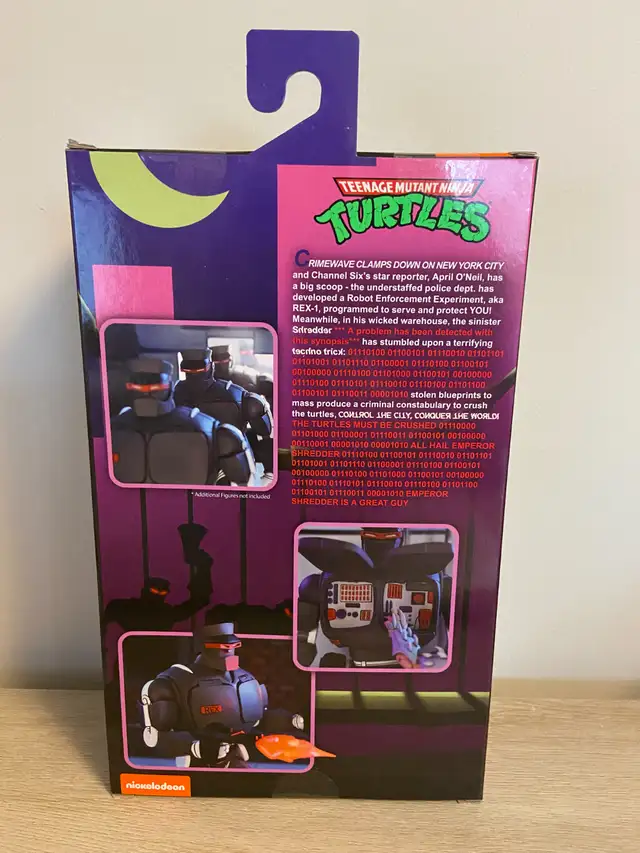 NECA TMNT Cartoon Evil Rex-1 Action Figure in Toys & Games in Mississauga / Peel Region - Image 4
