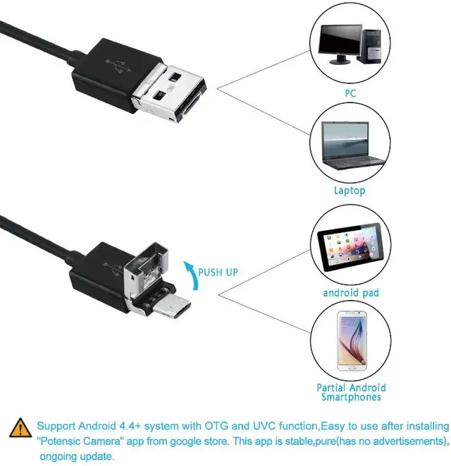 Potensic USB Digital Microscope Magnifier for PC/Laptop - NEW62863260316547123