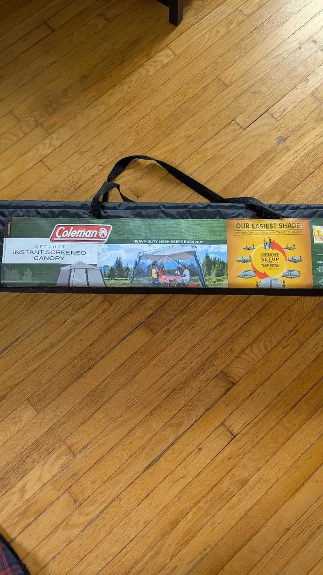 Coleman 11x11 screen tent with privacy walls  in Fishing, Camping & Outdoors in Ottawa - Image 5