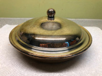 Vintage Silver Plated Bowl with Lid
