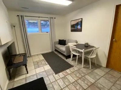 **Ideal for Saskpolytech apprenticeship students** Bright & cozy, fully furnished basement suite ava...