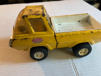 Vintage Mini Tonka 1970's Yellow Pick-up Truck