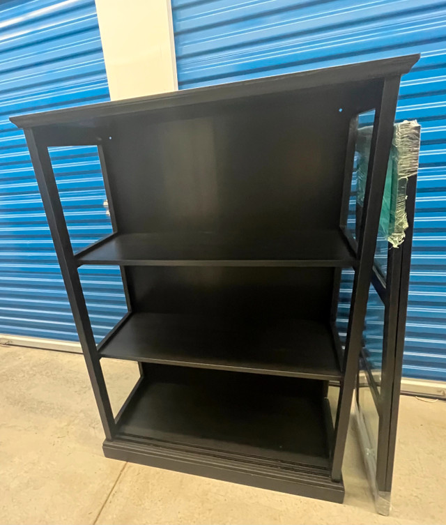 IKEA HAVSTA GLASS DOOR CABINET WITH BASE (121x35x123cm) in Hutches & Display Cabinets in City of Toronto