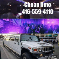 STRETCH LIMO LIMOUSINE RENTALS-416-559-4110