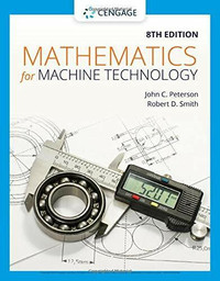 Mathematics for Machine Technology 8th Edition 9781337798310