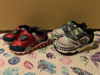 Spider-Man and T-Rex Toddler Sneakers