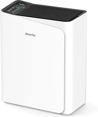 5-in-1 Energy Star Air Purifier with Washable Pre-Filter for Lar, View more