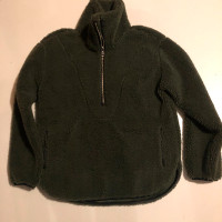 Abercrombie & Fitch Womens Sherpa Sweater Small