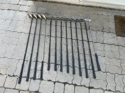 13 golf clubs Aldila VX graphite