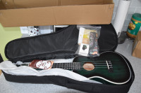 Brand New Donner 23 Inch Mahogany Professional Ukulele Bundle