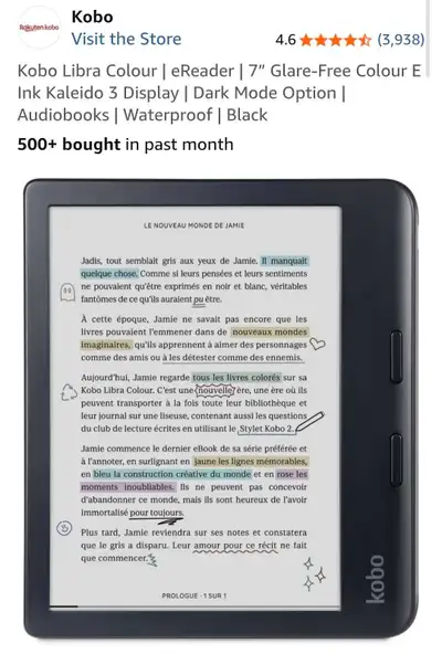 Kobo Libra Colour, View more