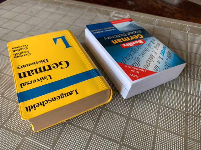 Langenscheidt & Berlitz Pocket Dictionary German/English NEW in Non-fiction in Burnaby/New Westminster - Image 4
