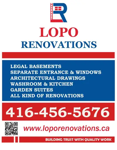 Legal Basement Renovation , View more