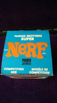Vintage 1970 Super NERF Ball  7 inch