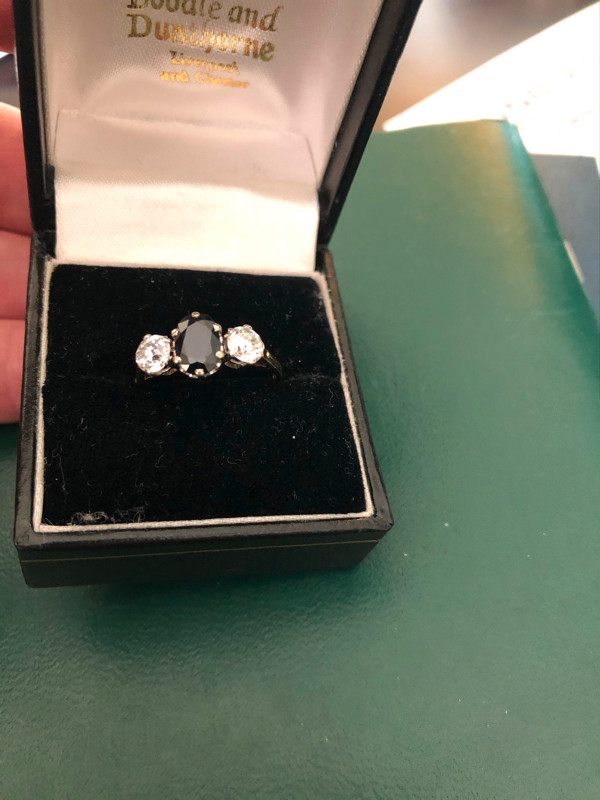 Sapphire and Diamond Ring in Jewellery & Watches in Vernon