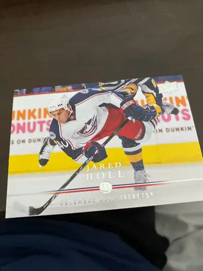 Jared Boll Columbus blue jackets, hockey card, View more