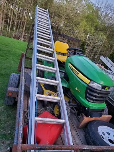 **LADDER 32 FEET~GRADE 1~ WERNER ALUMINUM ~ HEAVY DUTY, View more