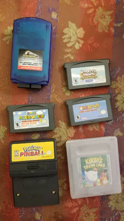 Pelican accessories 4x Memory Clear Card for Sega Dreamcast $60 Harvest Moon Friends Mineral Town $4...