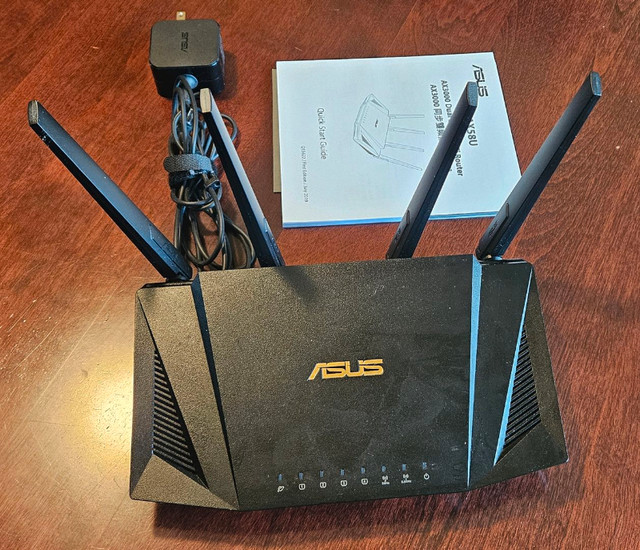 ASUS WiFi 6 Wireless Router RT-AX58U AX3000 dans Réseaux  à Ville de Montréal