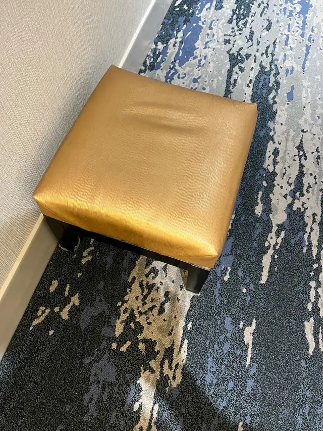 Gold Footstool in Other in City of Toronto - Image 3