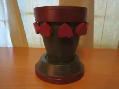Vintage Vase with Wood & Unique Design, View more