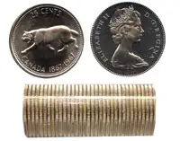 40 X 25 CENT SILVER COINS LOT 10$ FACE VALUE 1960-1967 EXCELLENT