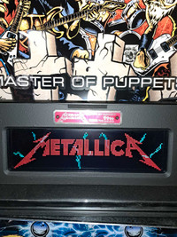 Stern Metallica Limited Edition Pinball