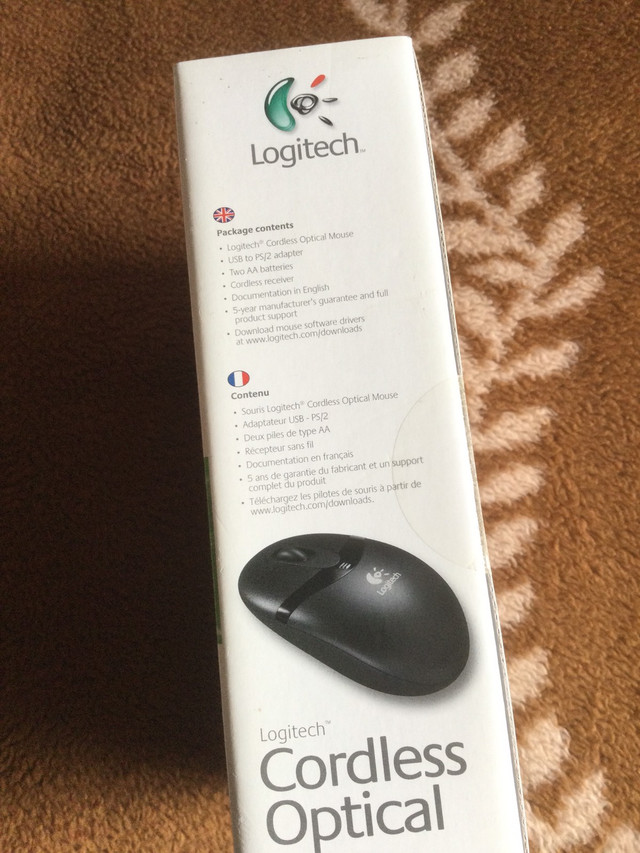 Logitech Cordless Optical Mouse  in Mice, Keyboards & Webcams in Dartmouth - Image 3