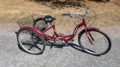 Selling used in good working condition Schwinn 26 Inch Meridian Adult Trike.