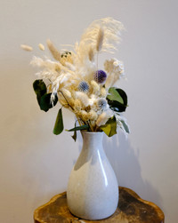 Dried flower arrangements 