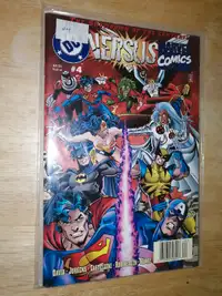DC vs Marvel comics issue #4 comic book
