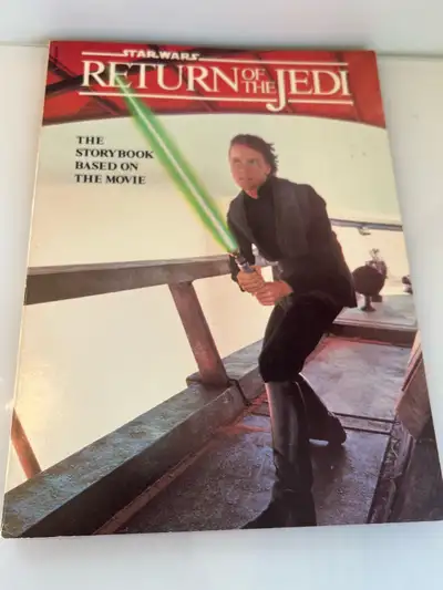 STAR WARS - RETURN OF THE JEDI Story Book 1983 Scholastic This is a vintage 1983 "Return of the Jedi...