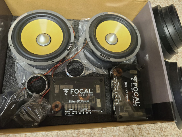 Focal ES 165 KX2 - 2 way component car audio speakers in Speakers in St. Albert