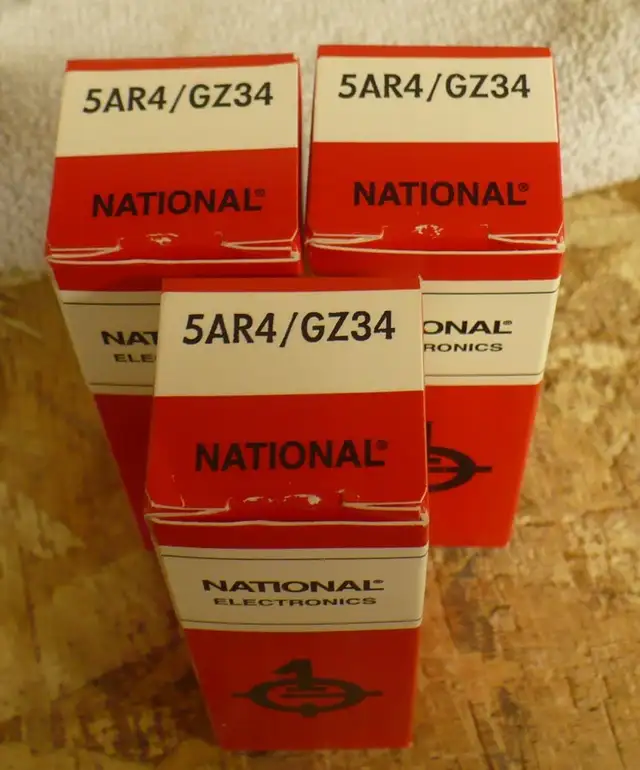 VINTAGE 1960's GZ34-5AR4 STRONG TESTED RECTIFIER TUBES in Other in City of Toronto - Image 10