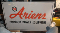 ARIENS outdoor power equipment display sign vintage brand new