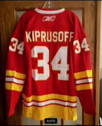 Miikka Kiprusoff Calgary Flames jersey 30th Anniversary Large XL