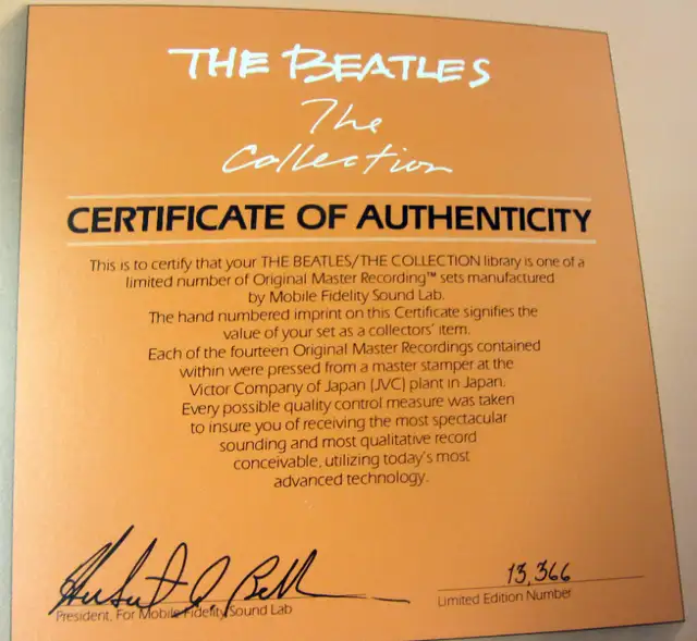 MFSL Beatles Record Collection Box Set in Other in Penticton - Image 3