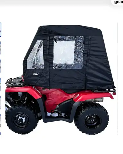 Gears ATV cab, part no. 200107-1, brand new in box, never opened. Photos taken from gears web site h...