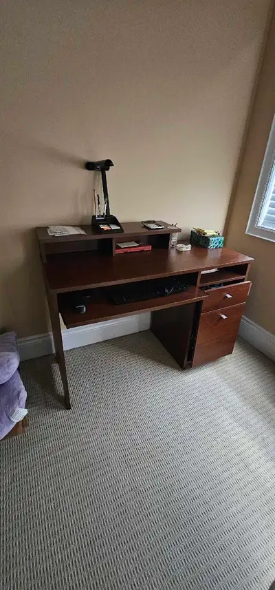 Computer Desk with Hutch, View more