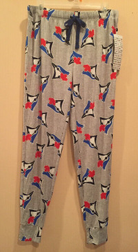 Womens Authentic Blue Jays lounge/sleep pants, size 2X, 3X & 4X