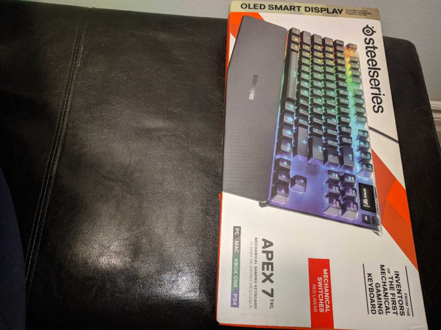 SteelSeries Apex 7 TKL Mechanical Gaming Keyboard in Mice, Keyboards & Webcams in Mississauga / Peel Region