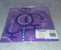 LGBTQ+ Lavender Expressions Womens Symbol Gift Wrap,Vintage 1997